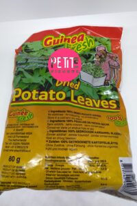 GUINEA POTATO LEAVES SEC 80 GR