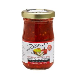 ZENA SPICY PEPPER SAUCE WITH GINGER 24 X 100 Gr